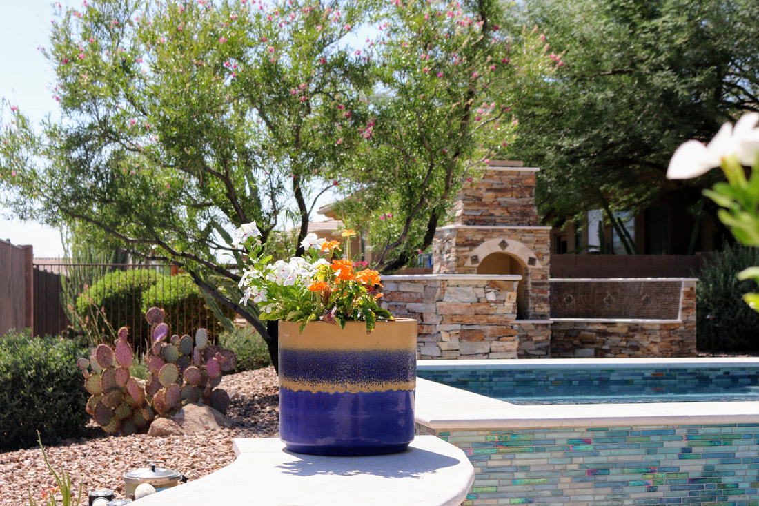 Custom new pool build in Anthem, AZ by Love Pool Care