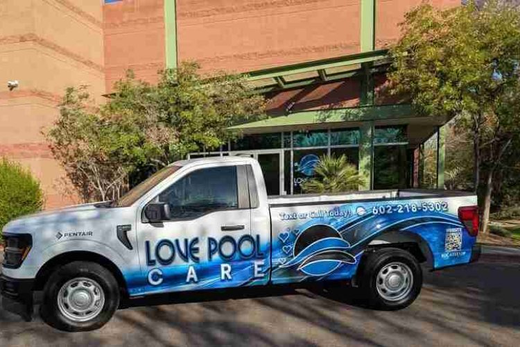 Love Pool Care - Company Truck